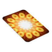 Gele eigeel in digitaal Abstract Magneet (Rechterzijde)