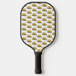 Gele elektrische auto Pickleball Paddle