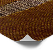 Gele en beige textiel poster (Hoek)