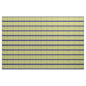 gele en blauwe abstractie stof (Yard (91,4 cm))