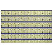 gele en blauwe abstractie stof (Fat Quarter)