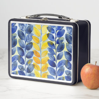 Gele en blauwe bladeren