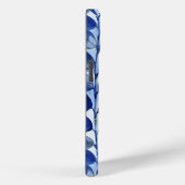 Gele en Blauwe Bladeren Case-Mate iPhone Case (Achterkant / Rechts)