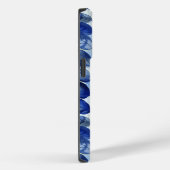 Gele en blauwe bladeren Case-Mate iPhone case (Achterkant / Rechts)