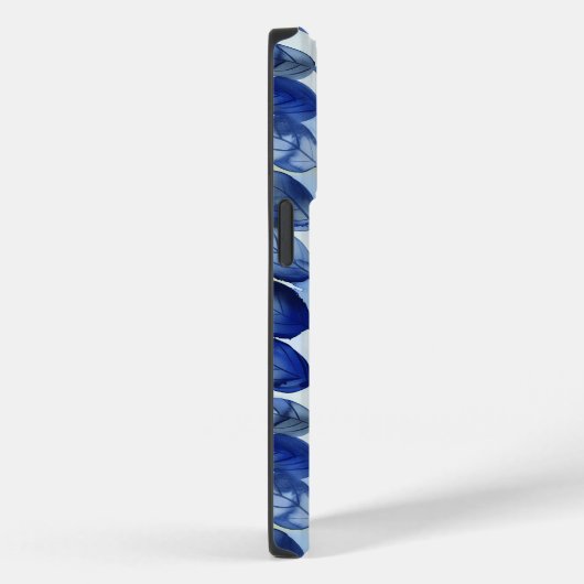 Gele en blauwe bladeren Case-Mate iPhone case (Achterkant / Rechts)