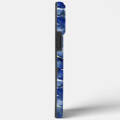 Gele en blauwe bladeren Case-Mate iPhone case (Achterkant / Rechts)