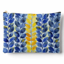 Gele en Blauwe Bladeren