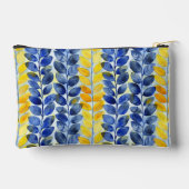 Gele en Blauwe Bladeren Etui (Achterkant)