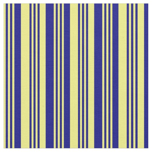 Gele en blauwe lijnen stof (Close Up)