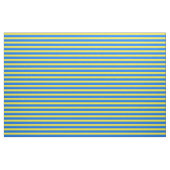 Gele en blauwe strepen stof (Yard (91,4 cm))