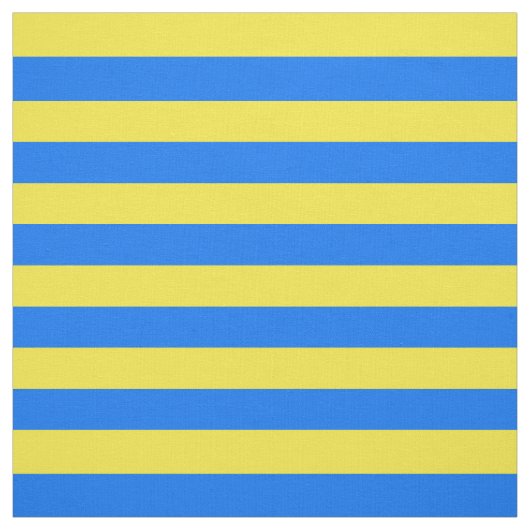 Gele en blauwe strepen stof (Swatch)