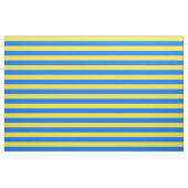 Gele en blauwe strepen stof (Fat Quarter)
