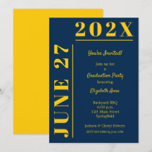 Gele en blauwe studiepoort