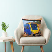 Gele en blauwe trein, Sheffield Kussen (Stoel)