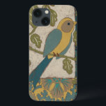 Gele en Blauwgroen Blauwe Vogel die op een Tak wor iPhone 13 Hoesje<br><div class="desc">Dit prachtige schilderij van een gele en blauwgroen blauwe vogel op een tak past perfect bij elk Zazzle product. Het collage-geïnspireerde schilderij van Chariklia Zarris bestaat uit vele verschillende patronen,  bloemen en bladeren. Bestel vandaag nog!</div>