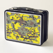 Gele en bruine camouflage, leger, leger (Achterkant)