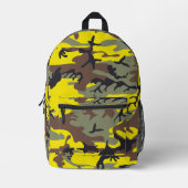 Gele en bruine camouflage, leger, leger bedrukte rugzak (Voorkant)
