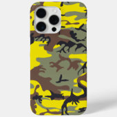 Gele en bruine camouflage, leger, leger Case-Mate iPhone case (Achterkant)