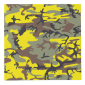 Gele en bruine camouflage, leger, leger kubus (Voorkant)