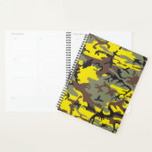 Gele en bruine camouflage, leger, leger planner (Display)