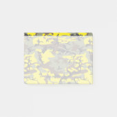 Gele en bruine camouflage, leger, leger post-it® notes (Voorkant)