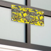 Gele en bruine camouflage, leger, leger spandoek (Buitenkant Gebouw)