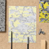 Gele en grijze camouflage, leger, leger flyer