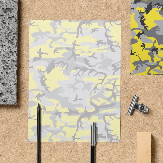 Gele en grijze camouflage, leger, leger flyer