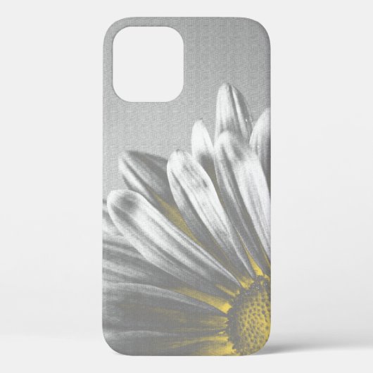 Gele en grijze platte hooglichten Case-Mate iPhone case (Achterkant)
