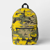 Gele en groene camouflage, leger, leger bedrukte rugzak (Voorkant)