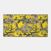 Gele en groene camouflage, leger, leger bureaumat (Voorkant)