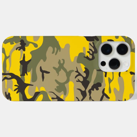 Gele en groene camouflage, leger, leger Case-Mate iPhone case (Achterkant (horizontaal))