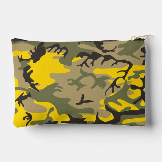 Gele en groene camouflage, leger, leger etui (Achterkant)