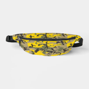 Gele en groene camouflage, leger, leger heuptasje