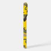 Gele en groene camouflage, leger, leger iPhone hoesje (Rechterkant)
