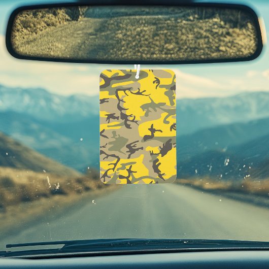 Gele en groene camouflage, leger, leger luchtverfrisser