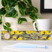 Gele en groene camouflage, leger, leger naambordje