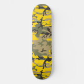 Gele en groene camouflage, leger, leger persoonlijk skateboard (Voorkant)