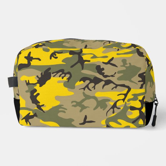 Gele en groene camouflage, leger, leger toilettasje (Voorkant)