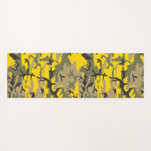 Gele en groene camouflage, leger, leger yogamat (Voorkant (horizontaal))