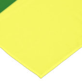 Gele en groene controleurs tafelkleed (Gekanteld)