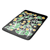 Gele en groene doodle badmat (Gekanteld)