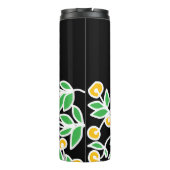 Gele en groene doodle thermosbeker (Achterkant)