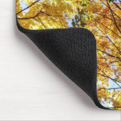 Gele en groene Herfst Muismat (Hoek)