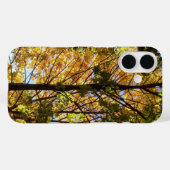 Gele en groene herfstloof Case-Mate iPhone case (Achterkant (horizontaal))
