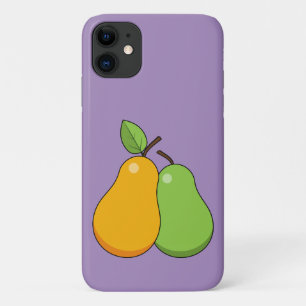 Gele en groene peren Case-Mate iPhone case