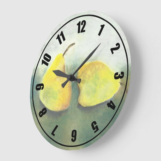 Gele en groene peren grote klok (Hoek)