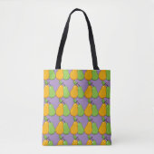 Gele en groene peren tote bag (Voorkant)