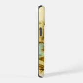 Gele en Groene ReuzenRozen iPhone 15 Case (Rechterkant)