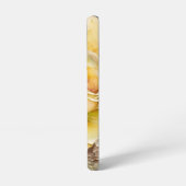 Gele en Groene ReuzenRozen Samsung Galaxy Hoesje (Linkerkant)